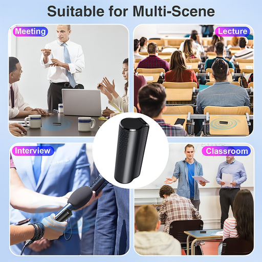 Q70 8GB Smart HD Noise Reduction Voice Control Recording Pen SJMUSICGROUP