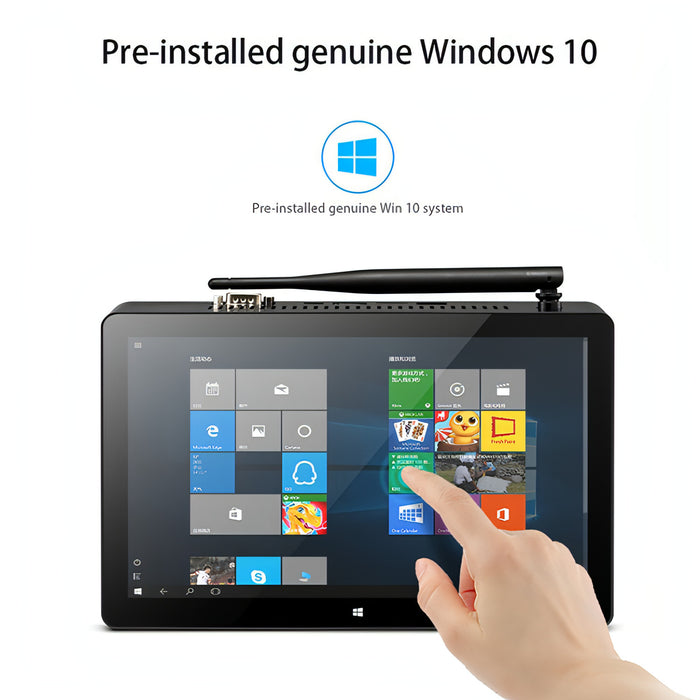 Windows 10 Intel Celeron J4125 Quad Core up to 2.7GHz, Support WiFi & BT & TF Card & HDMI & RJ45, US Plug SJMUSICGROUP