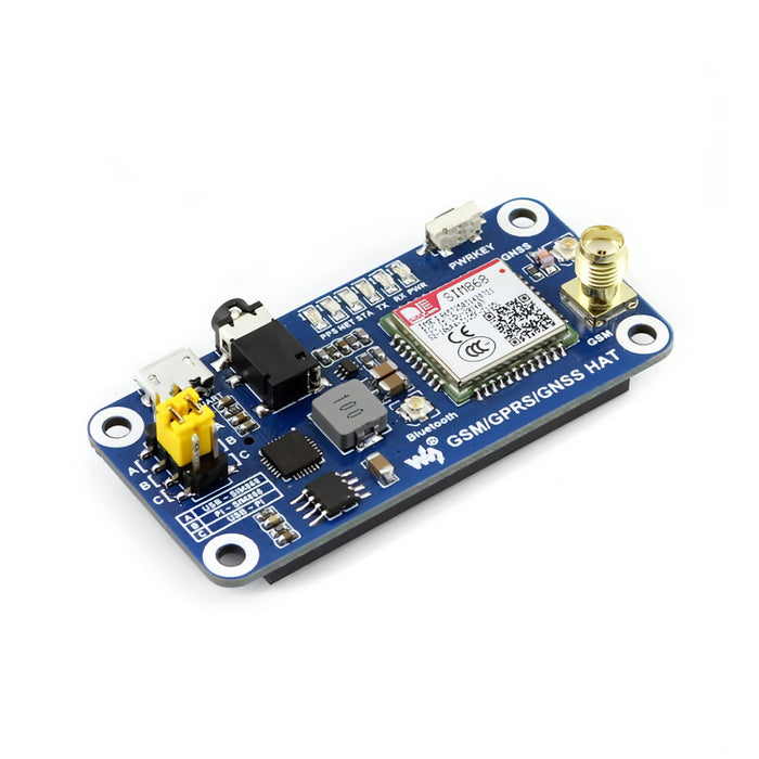 Waveshare GSM/GPRS/GNSS/Bluetooth HAT for Raspberry Pi SJMUSICGROUP