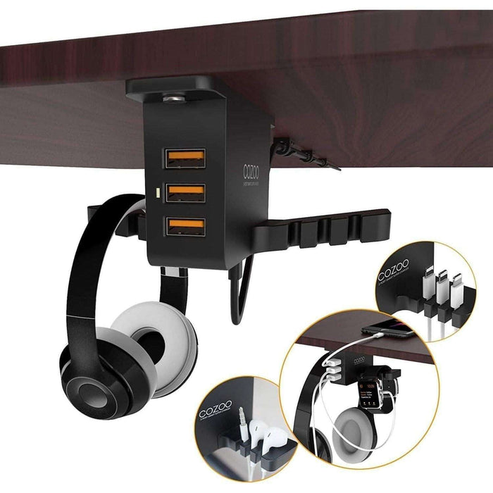 Cozoo under 2024 desk headset holder