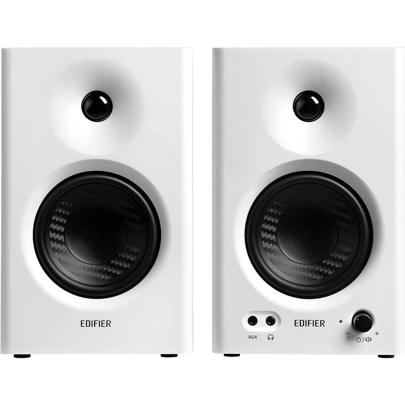 MR4 Powered Studio Monitor Speakers, 4"  - White (Pair)-EDIFIER SJMUSICGROUP